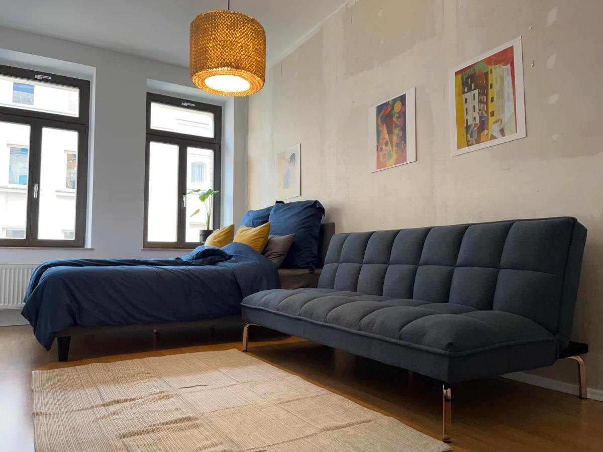 Stilvoller Altbau Mit Balkon - 10 Min To Center Apartment ไลป์ซิก ภายนอก รูปภาพ